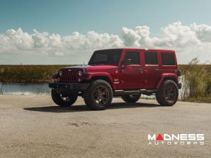 Jeep Wrangler JK Custom Wheels - HF-5 by Vossen - Satin Bronze Jeep Wrangler JK Custom Wheels - HF-5 by Vossen - Satin Bronze